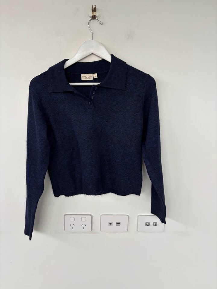 VRG GRL Polo Jumper - Size Small