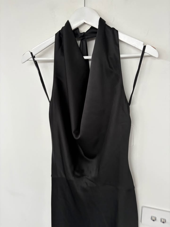One Of Others Black Maxi Dress - Size 1