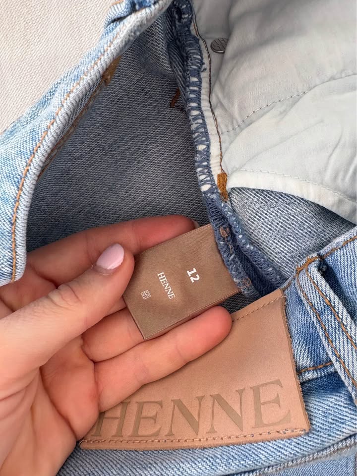 Henne Denim Skirt - Size 12