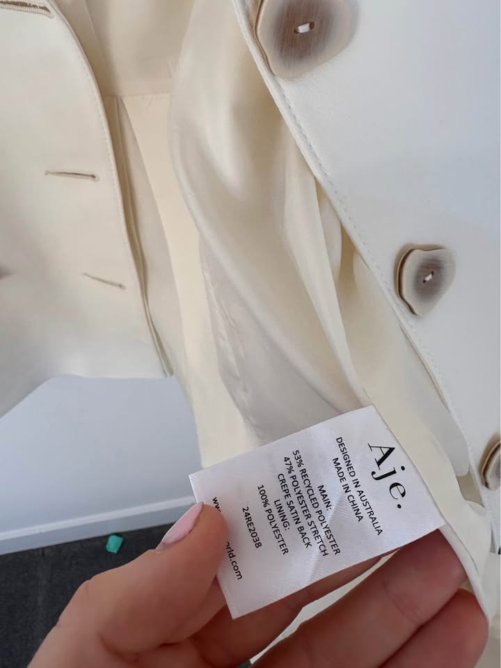 Aje Set - Size 10 Blazer and Size 14 Pants