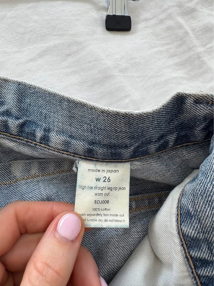 Bassike Denim Jeans - Size 26