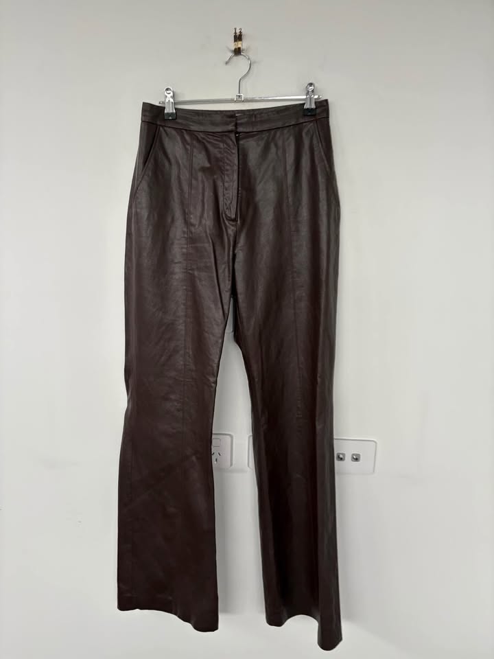LVIR Faux Leather Pants - Size Small
