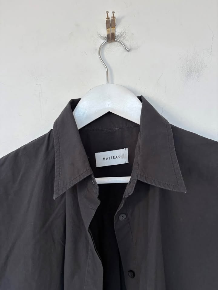 Matteau Black Shirt - Size 3