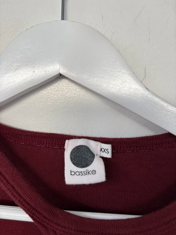 Bassike Longsleeve Top - Size XXS