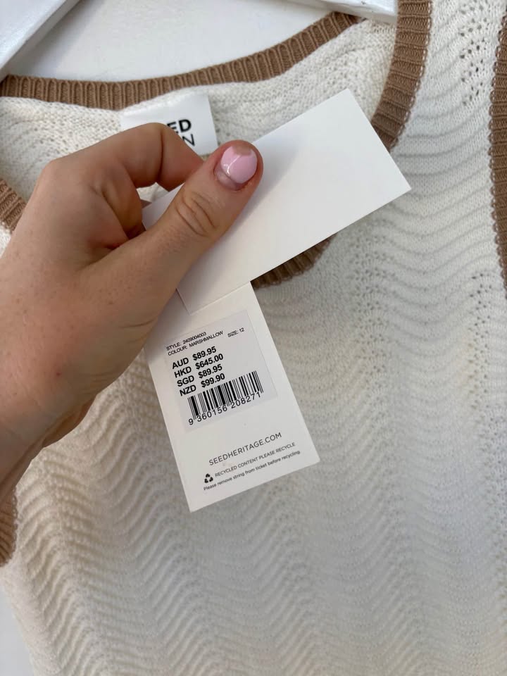 Seed Mini Dress - Size 6