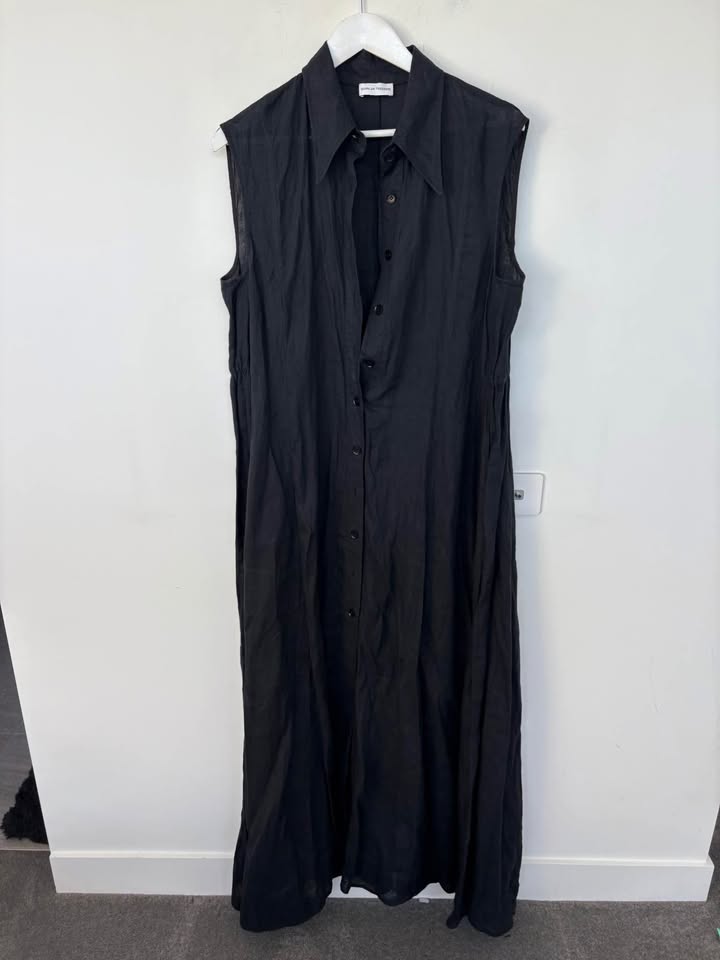 Scanlan Theodore Linen Dress - Size 12