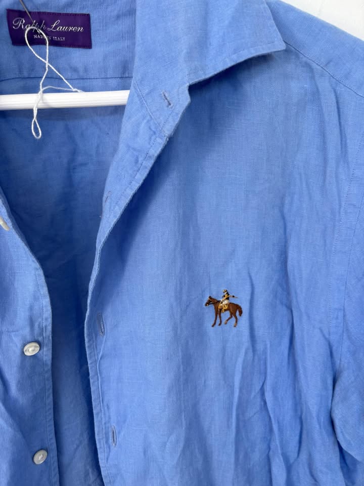 Ralph Lauren Linen Shirt - Size Large