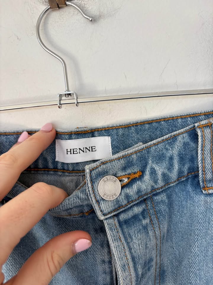 Henne Denim Skirt - Size 12