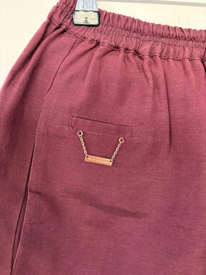 Silk Laundry Shorts - Size Small
