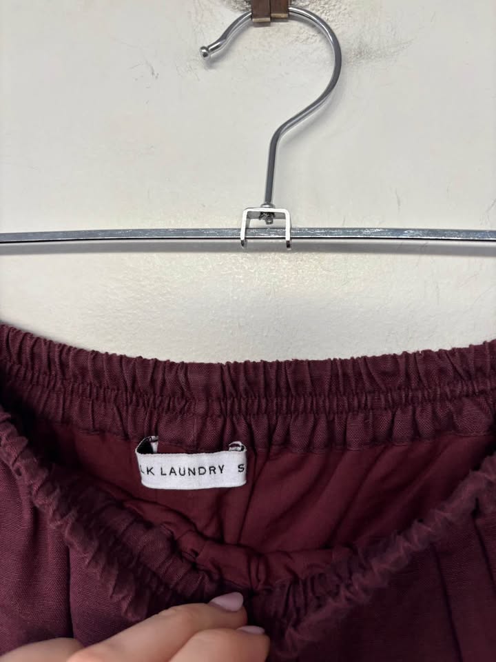 Silk Laundry Shorts - Size Small