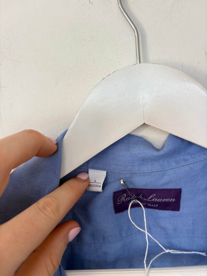 Ralph Lauren Linen Shirt - Size Large