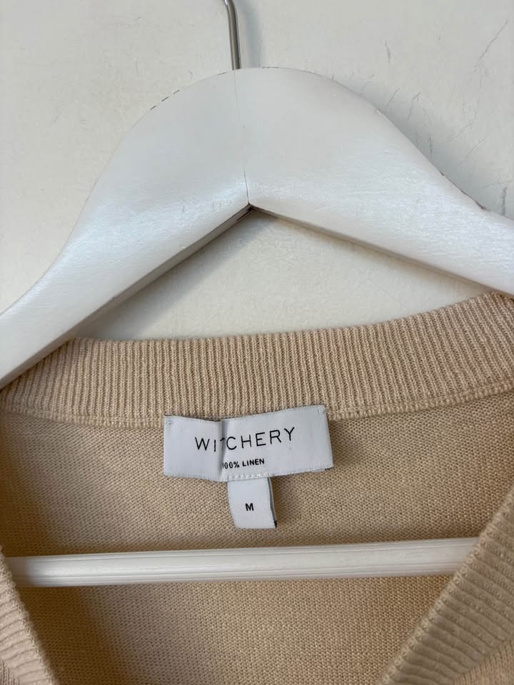 Witchery Knit Top - Size Medium