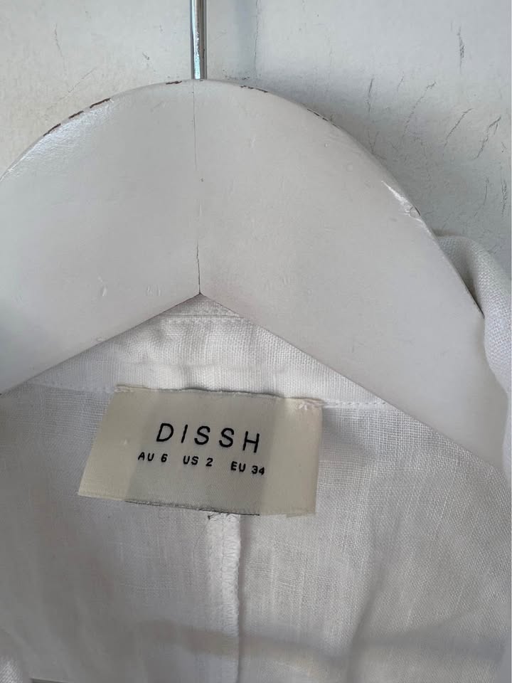Dissh Linen Shirt - Size 6