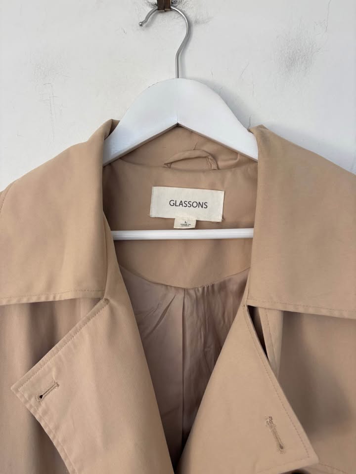 Glassons Trench Coat - Size Large