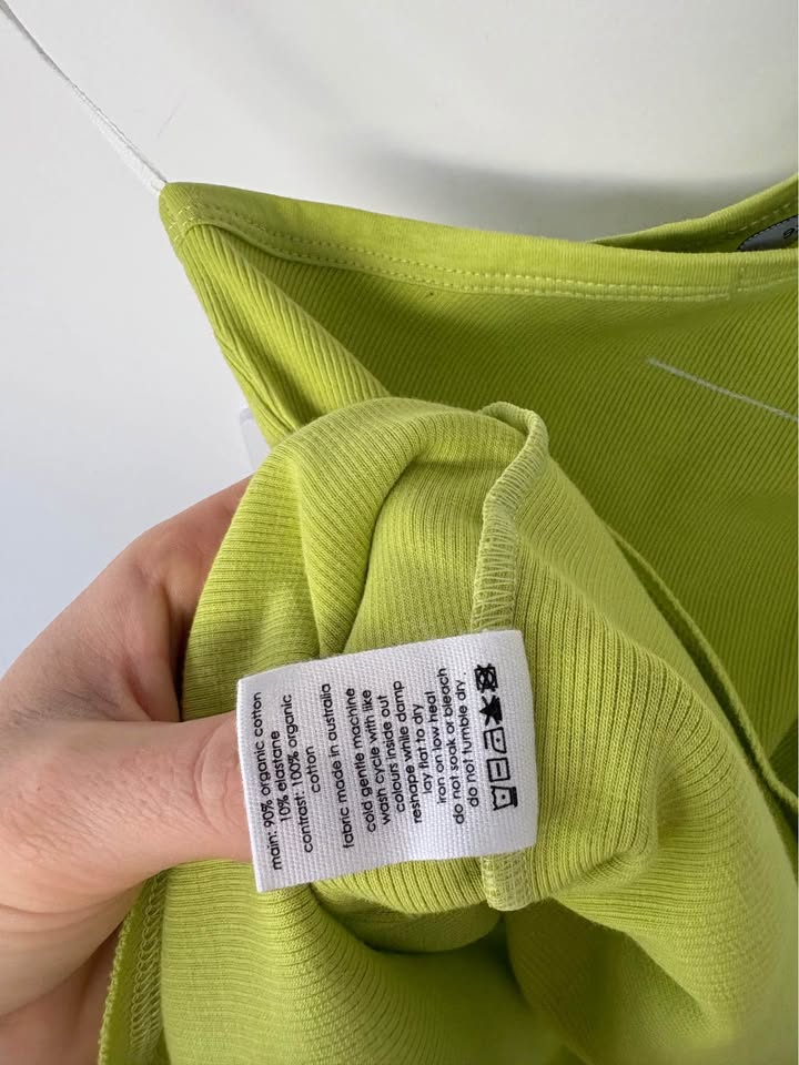 Bassike Top - Size 0