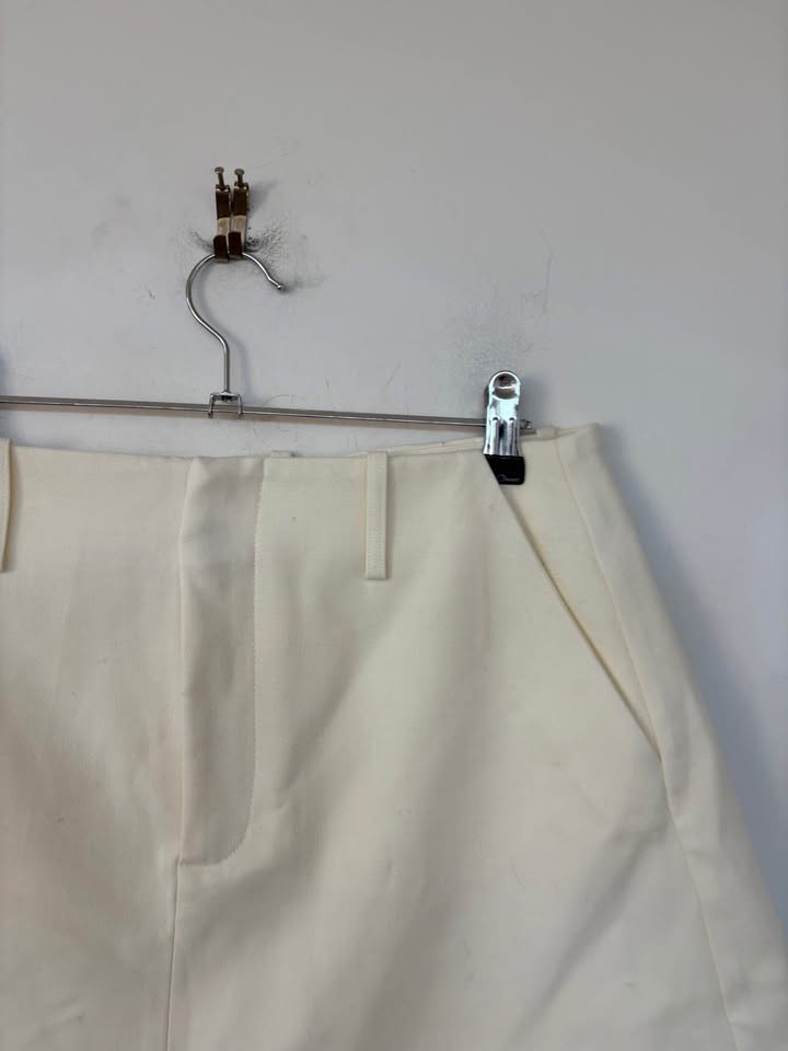 Dissh Cream Skirt - Size 10