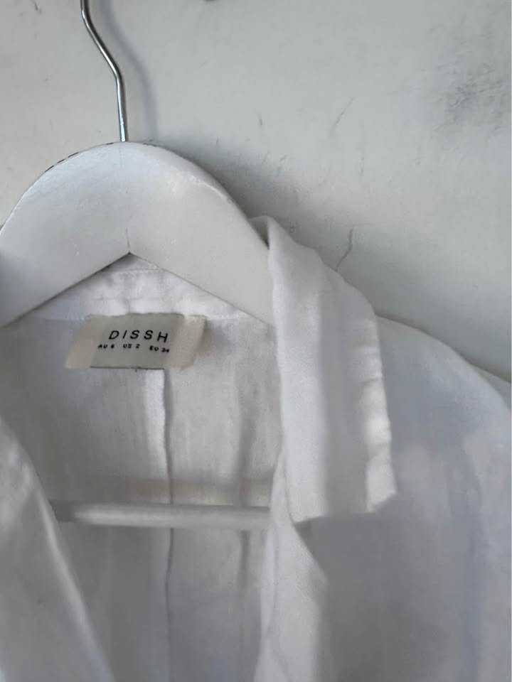 Dissh Linen Shirt - Size 6