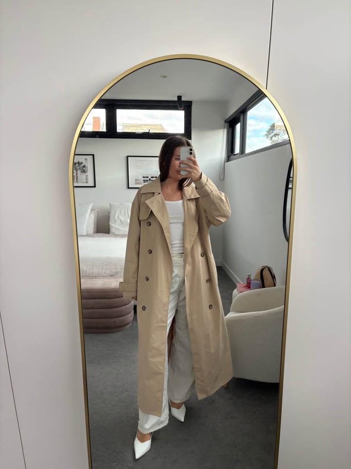 Glassons Trench Coat - Size Large