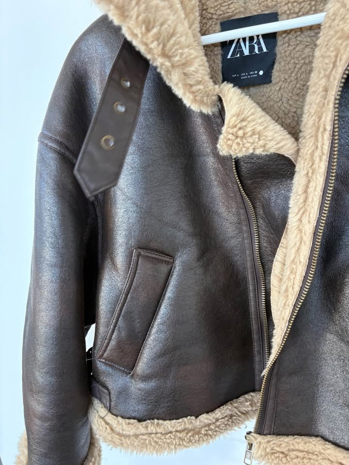 Zara Bomber Jacket - Size Large