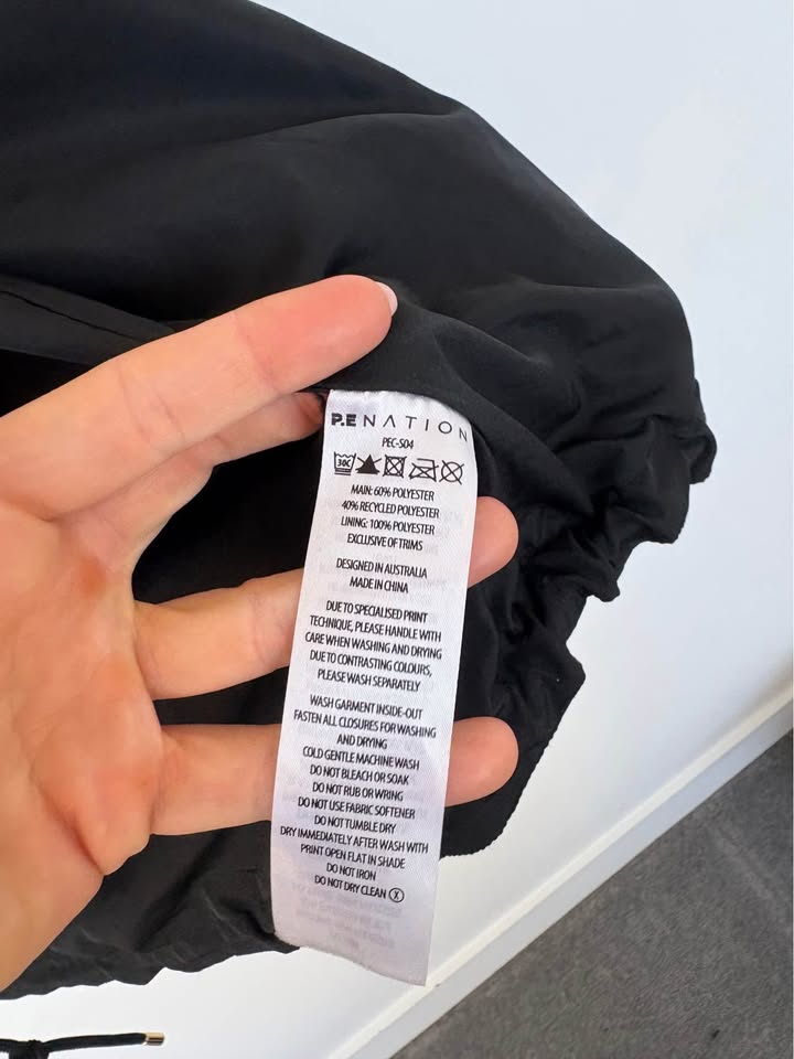 PE Nation Spray Jacket - Size XS
