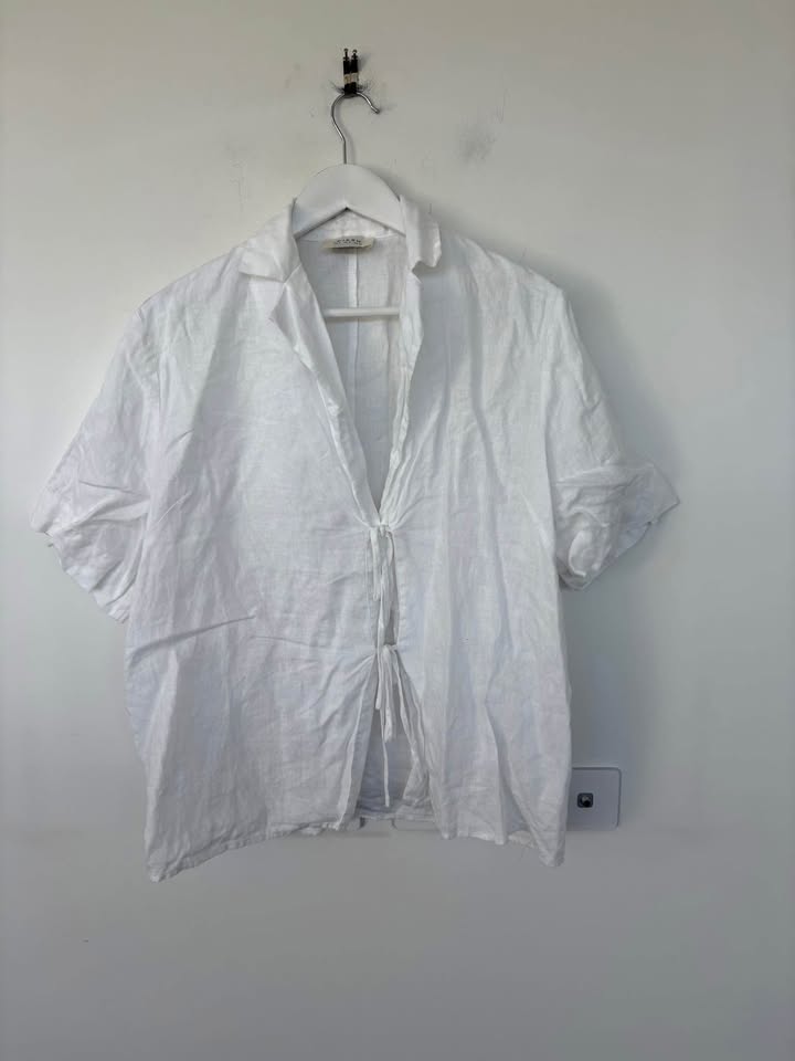 Dissh Linen Shirt - Size 6
