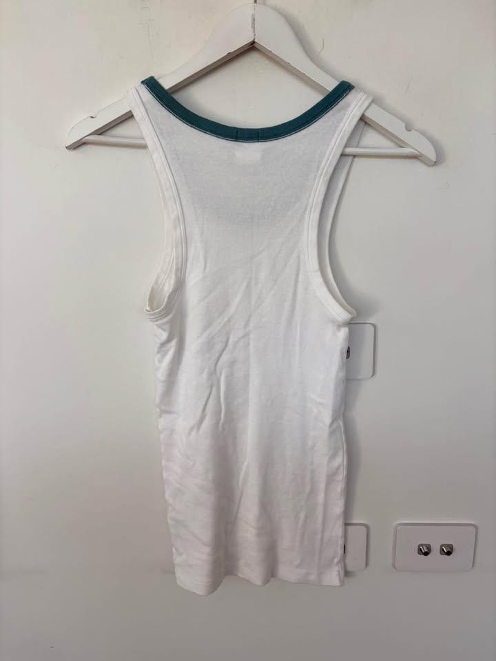 Bassike Tank - Size Medium