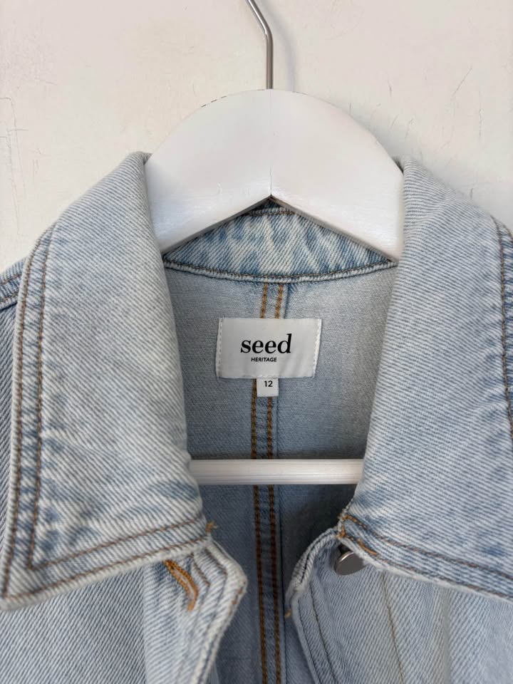 Seed Denim Jacket - Size 12