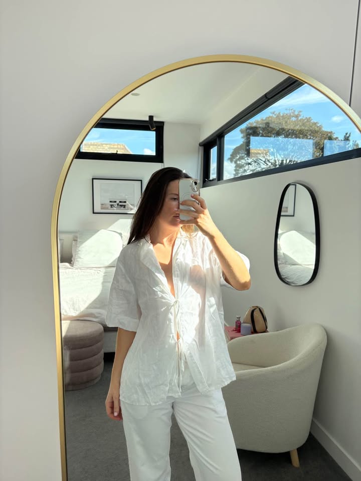 Dissh Linen Shirt - Size 6