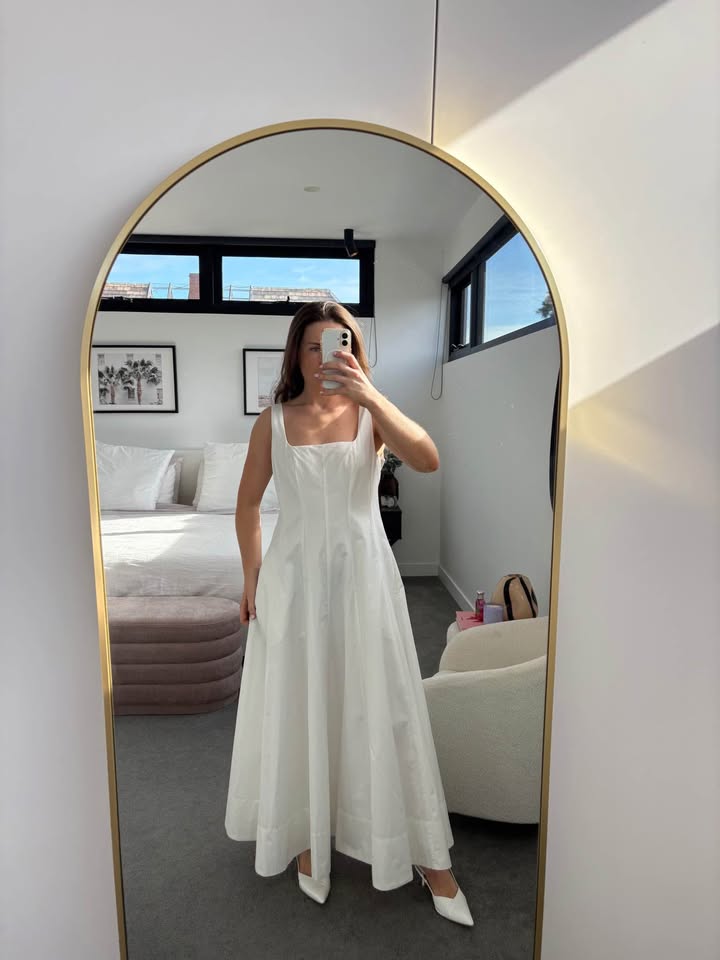 Witchery Cream Dress - Size 12