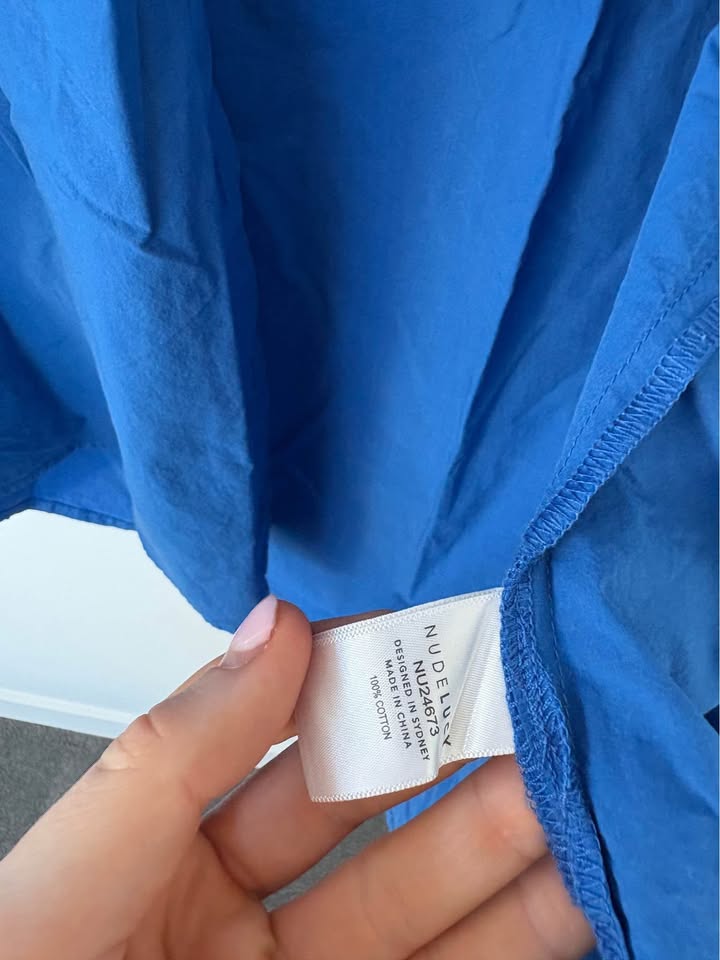 Nude Lucy Blue Set - Size SM