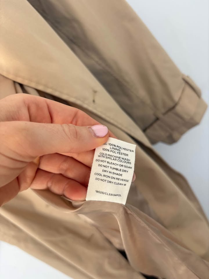 Glassons Trench Coat - Size Large