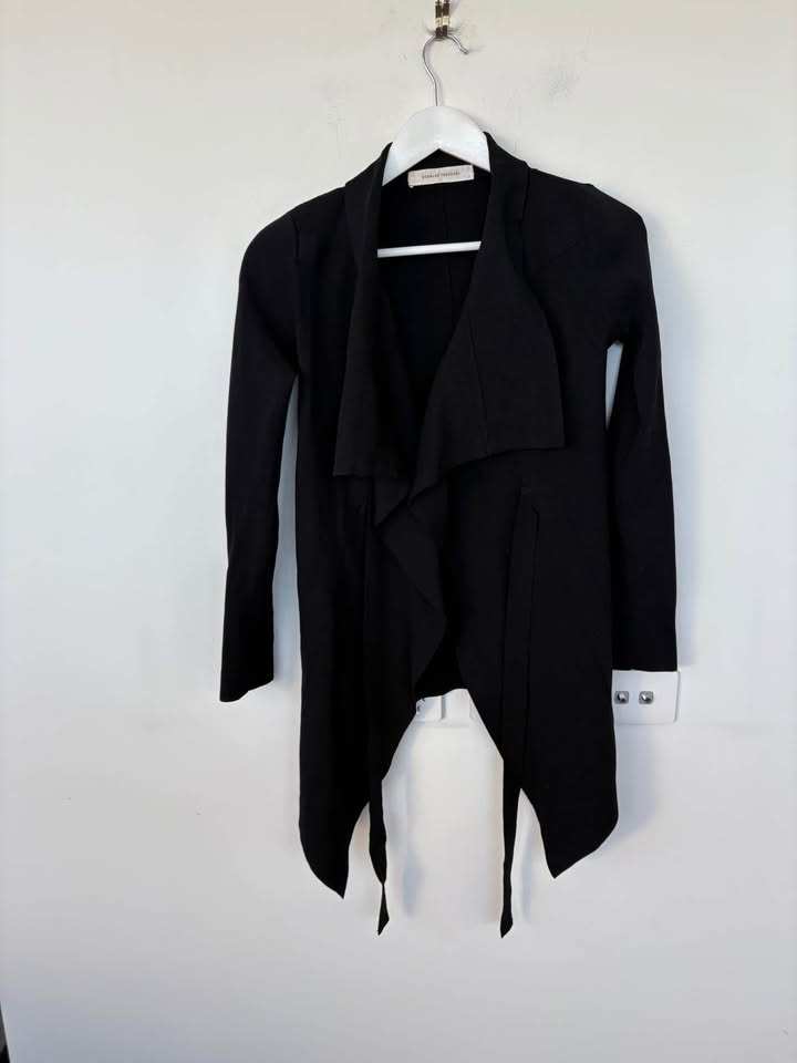 Scanlan Theodore Crepe Knit Cardigan - Size Medium
