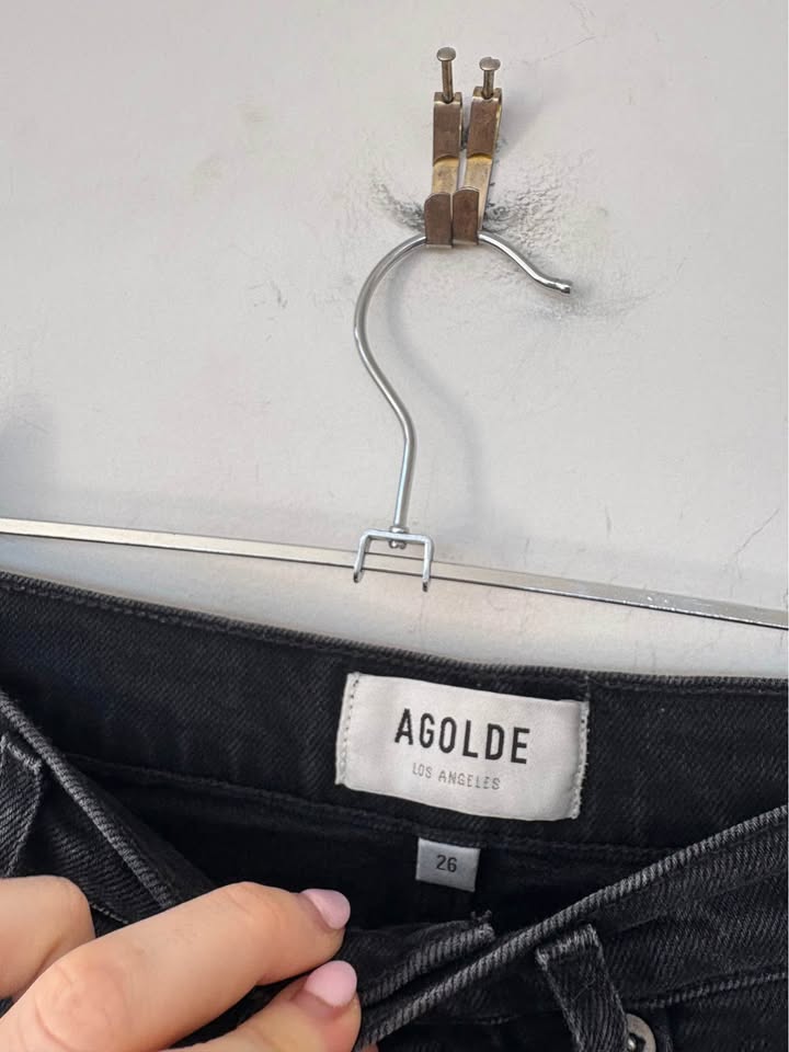 Agolde Black Jeans - Size 26