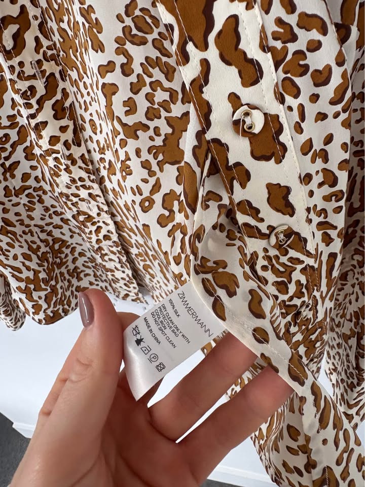 ZIMMERMANN Silk Shirt - size 1