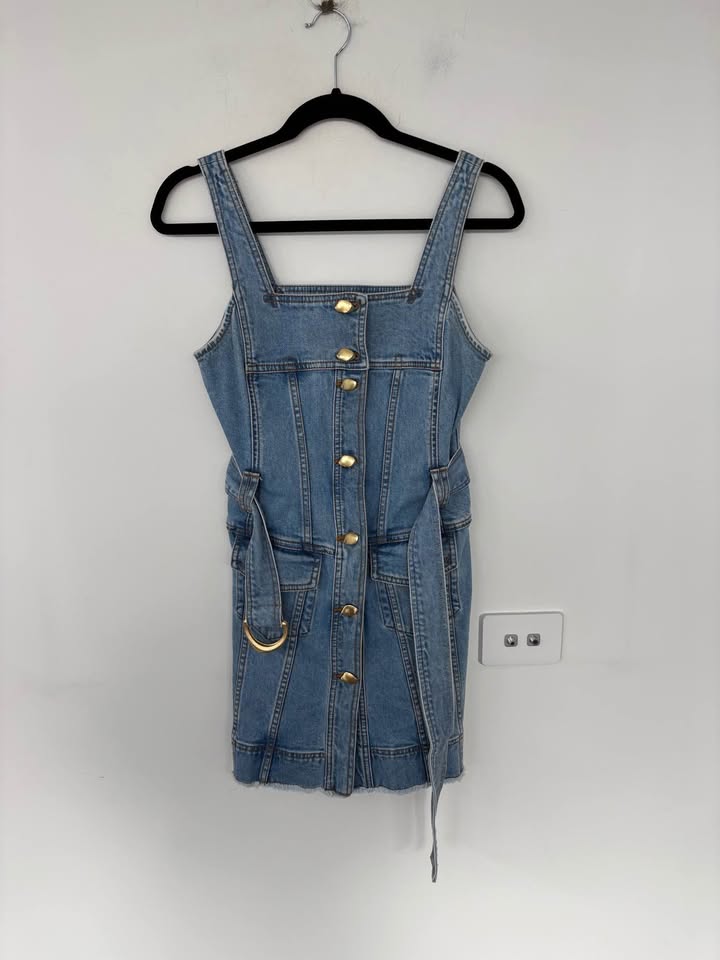 Aje denim mini dress - size 6