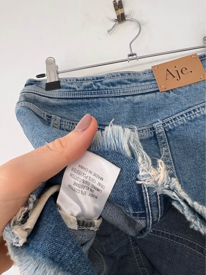 Aje Denim Skirt - size 8