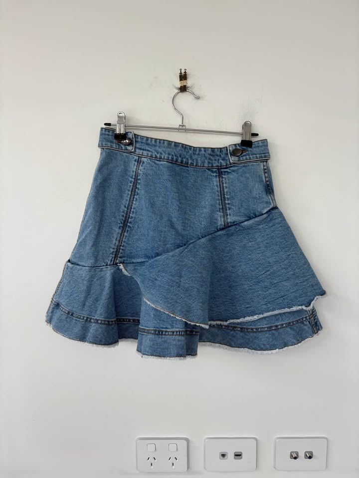 Aje Denim Skirt - size 8