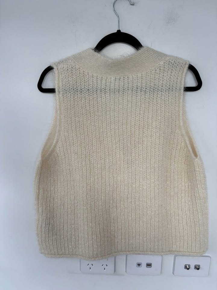 MARLE Mohair Vest - size 8
