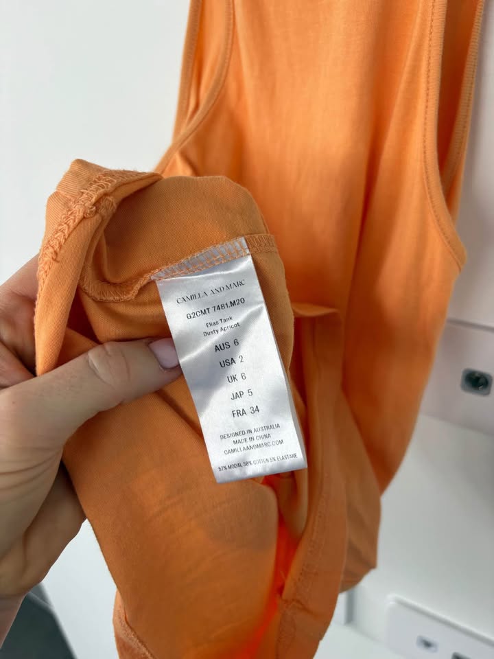 Camilla and Marc Tank - Size 6