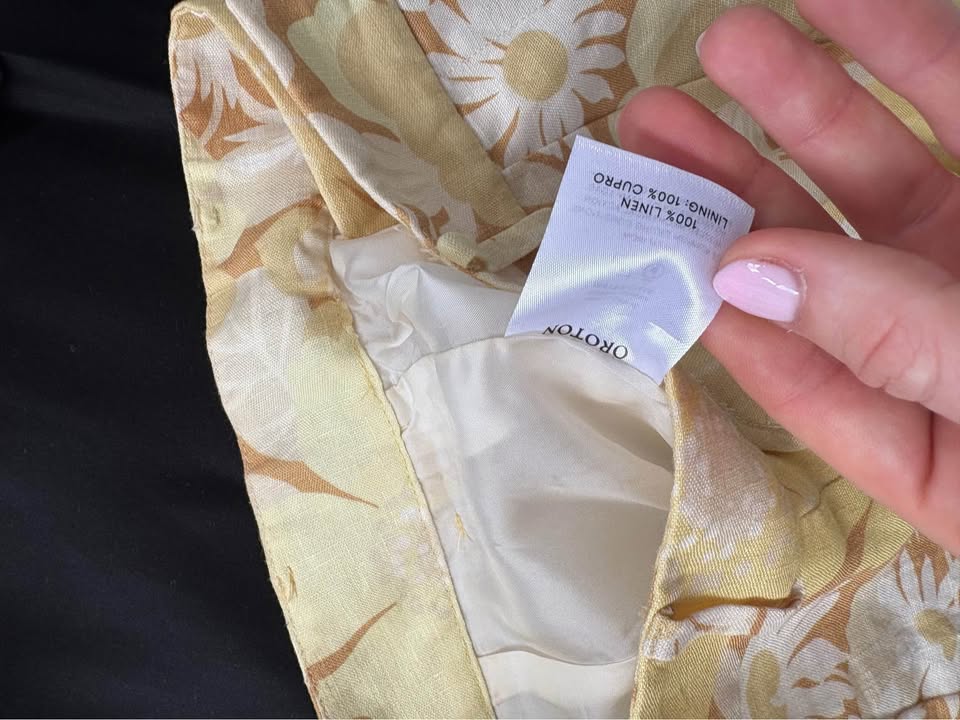 Oroton Shorts + Hat - Size 6