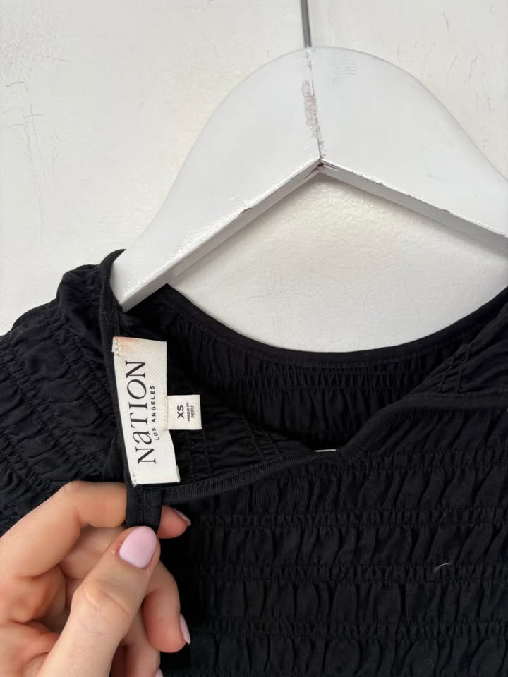 Nation Ruched Top - Size XS