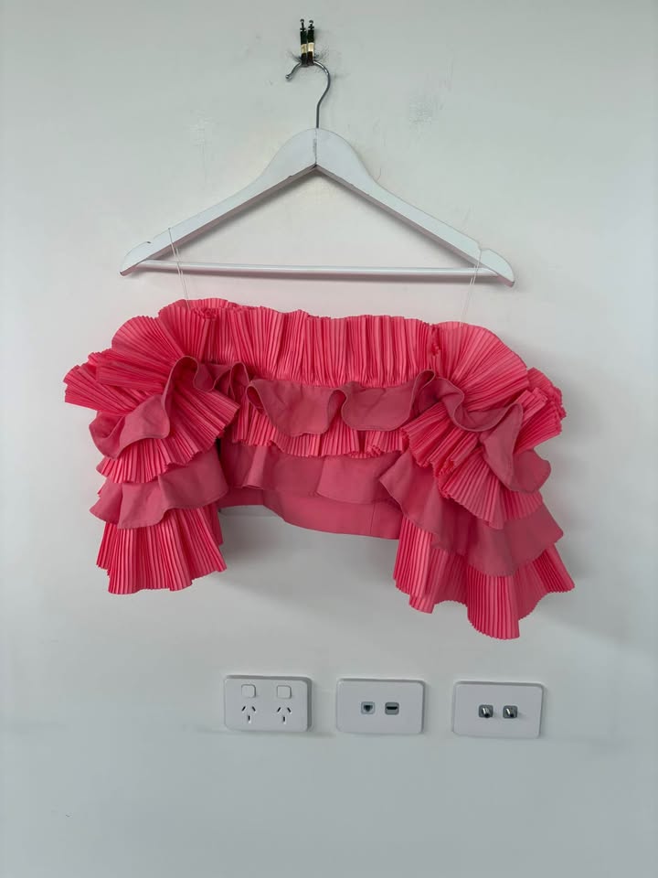 Acler Frilly Top - Size 6