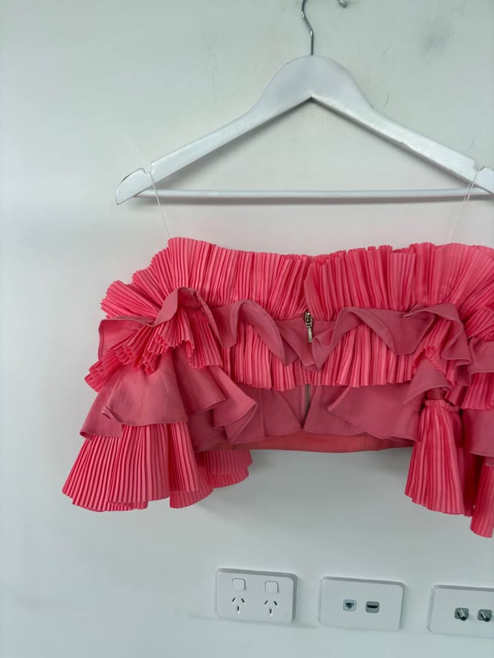 Acler Frilly Top - Size 6