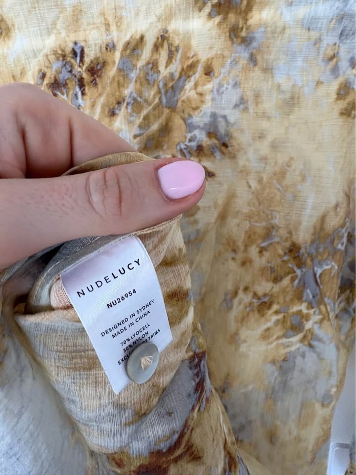Nude Lucy Shirt - Size XS