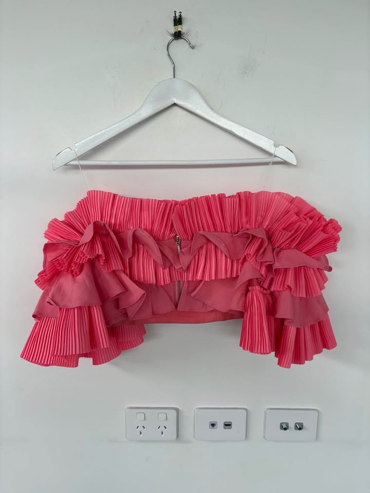 Acler Frilly Top - Size 6