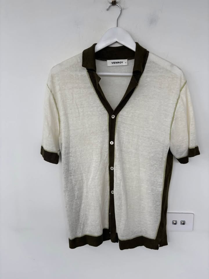Venroy Knit Polo - size small