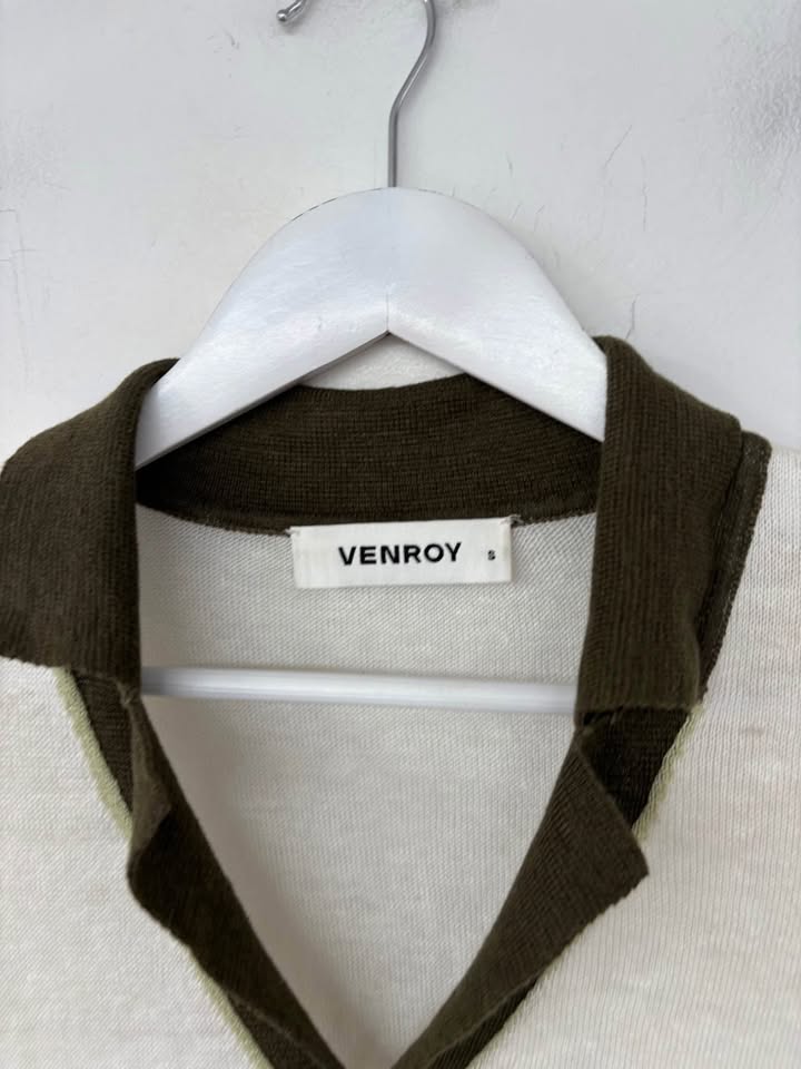 Venroy Knit Polo - size small