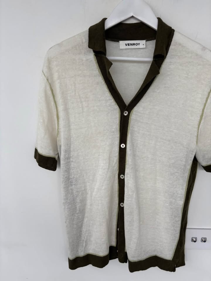 Venroy Knit Polo - size small