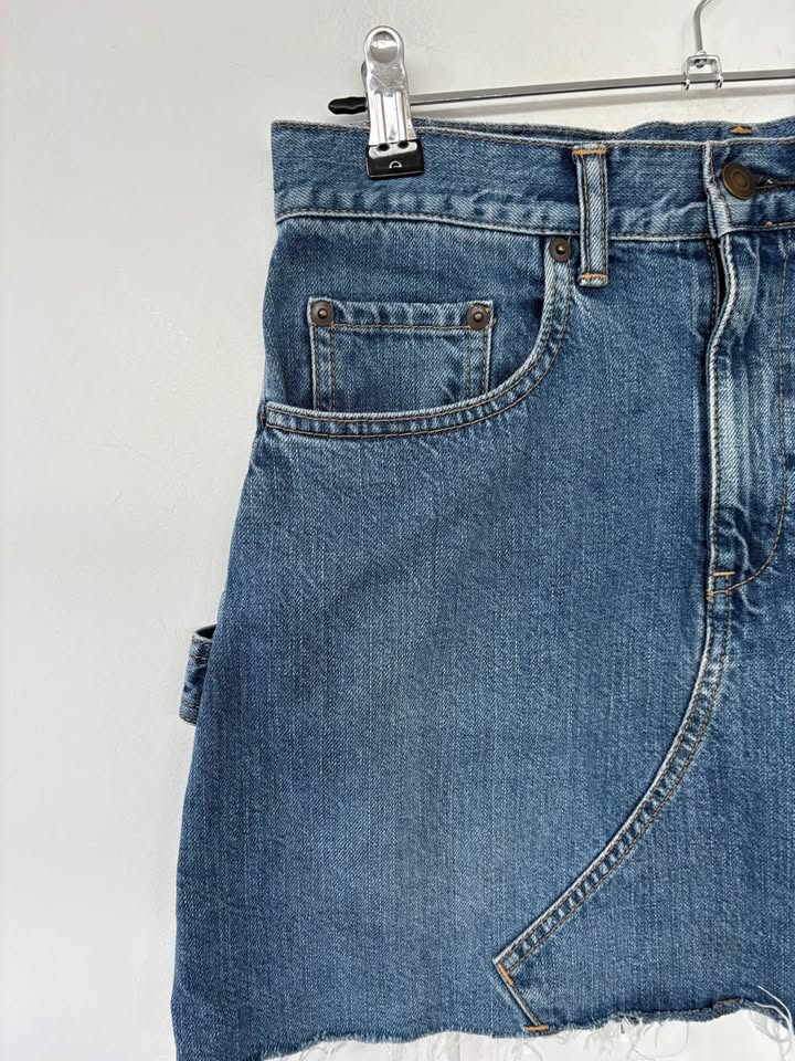 Bassike Mini Skirt - size xs