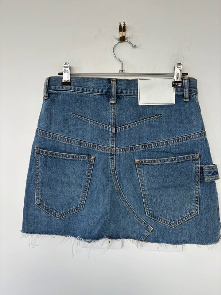 Bassike Mini Skirt - size xs
